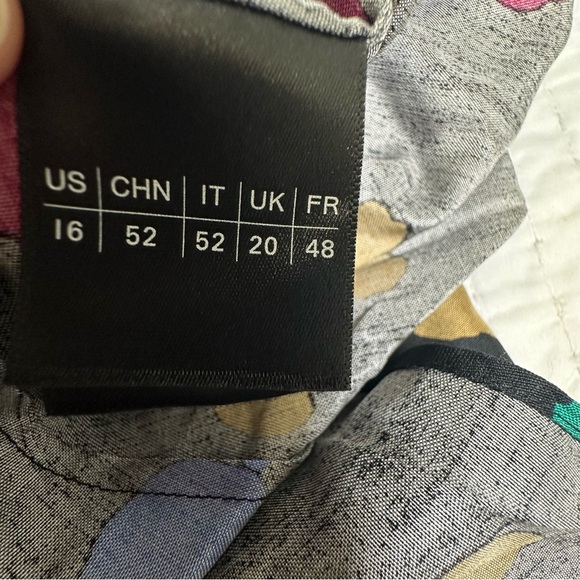 Lafayette 148 New York 100% Silk Black Doha Scattered Dot Print Wrap Dress - Picture 14 of 16